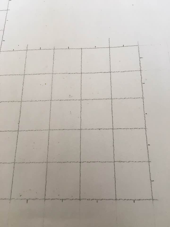 Knotwork step 1 create a square grid