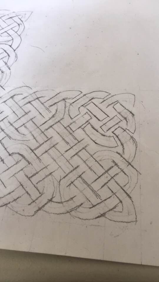 Knotwork step 8 add the over & under. 